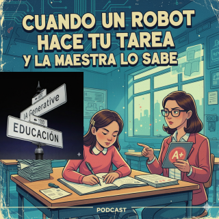Cuando la tarea la hace un robot y la maestra lo sabe